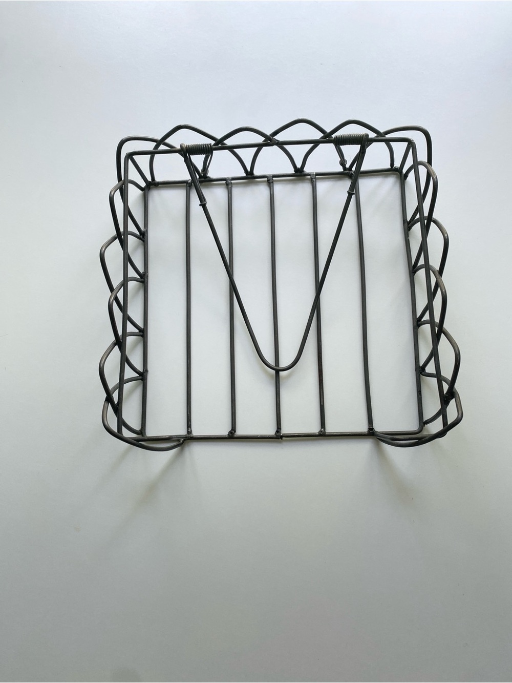 Pottery Barn Black Wire Napkin Basket